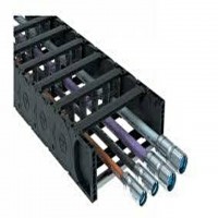 Durable and Reliable TSUBAKI Cable Carrier System with multiple functions made in Japan